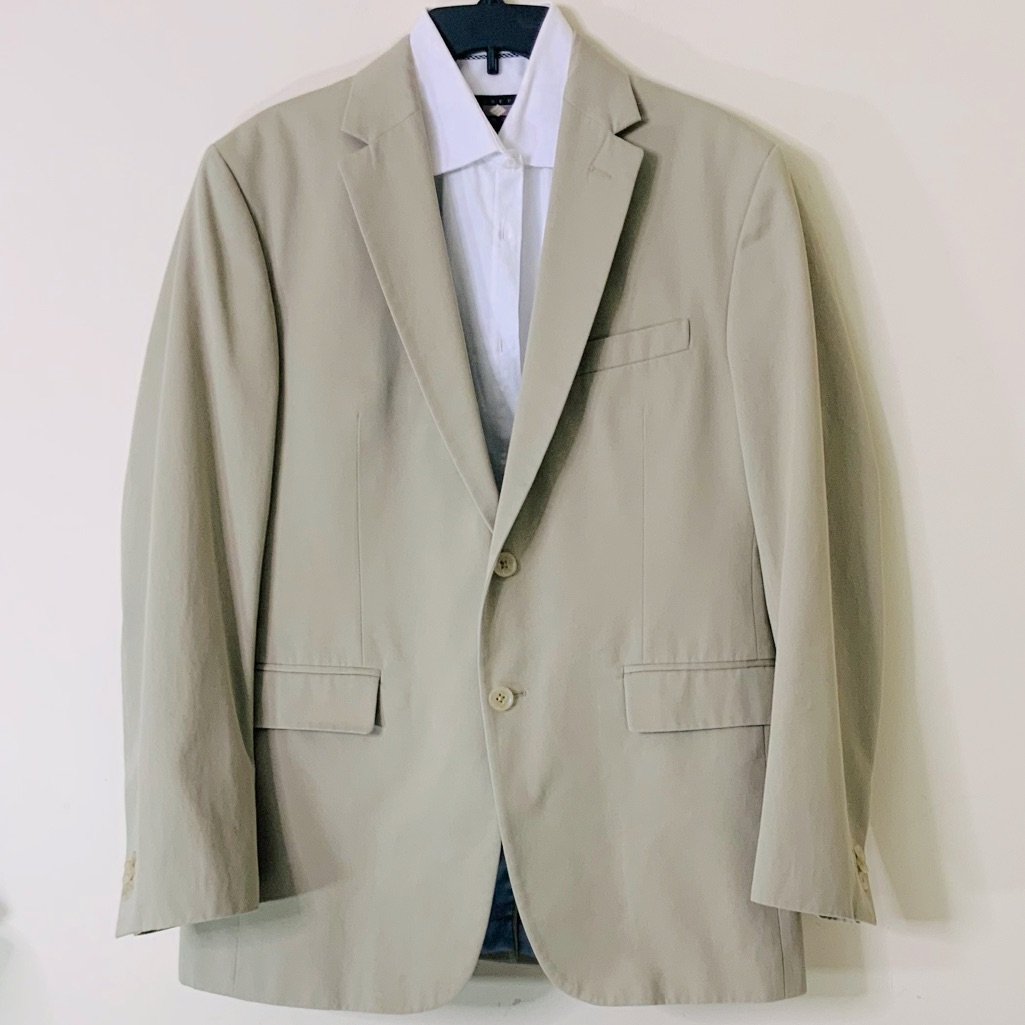 Banana Republic Men’s Khaki Brown Blazer Jacket